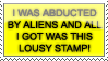 abducted stamp