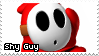 shy guy stamp